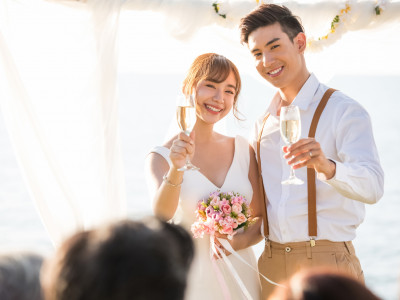 一同見證日光婚禮